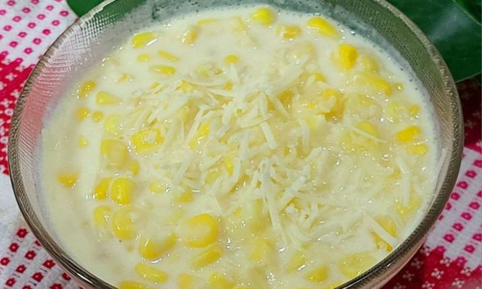 Jagung susu creamy yang lezat