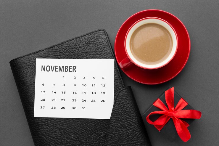 Ilustrasi kalender November