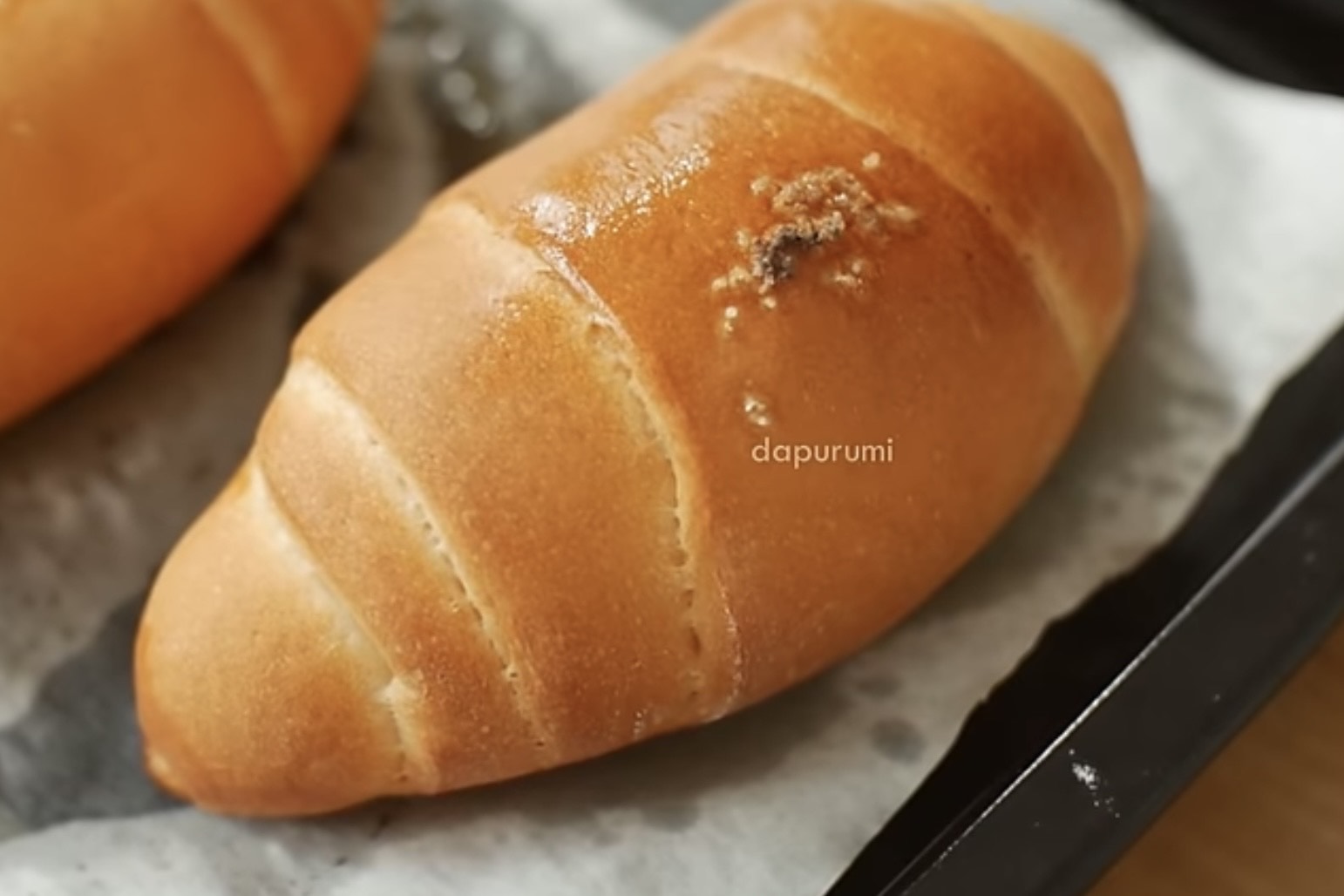 Salt bread viral ala dapurumi