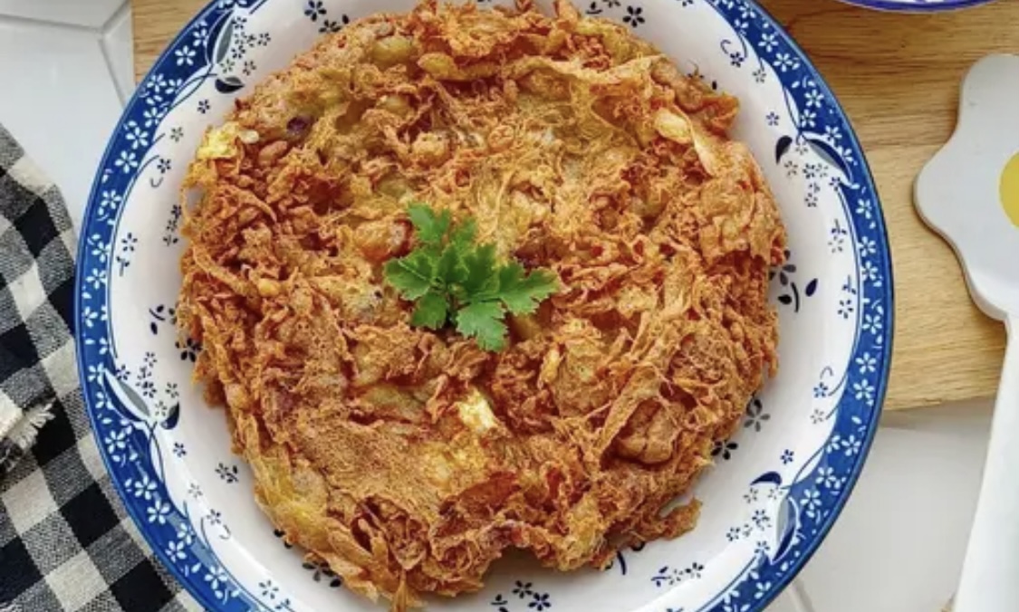 Telur krispi sambal bawang yang menggugah selera