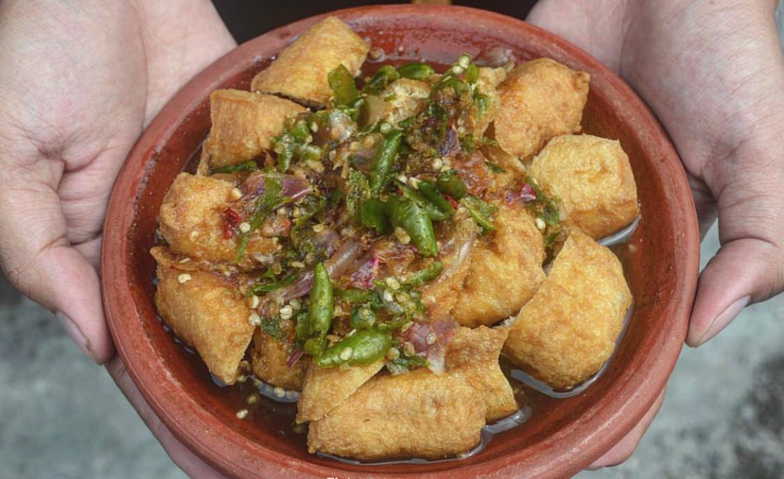 Tahu gejrot khas Cirebon