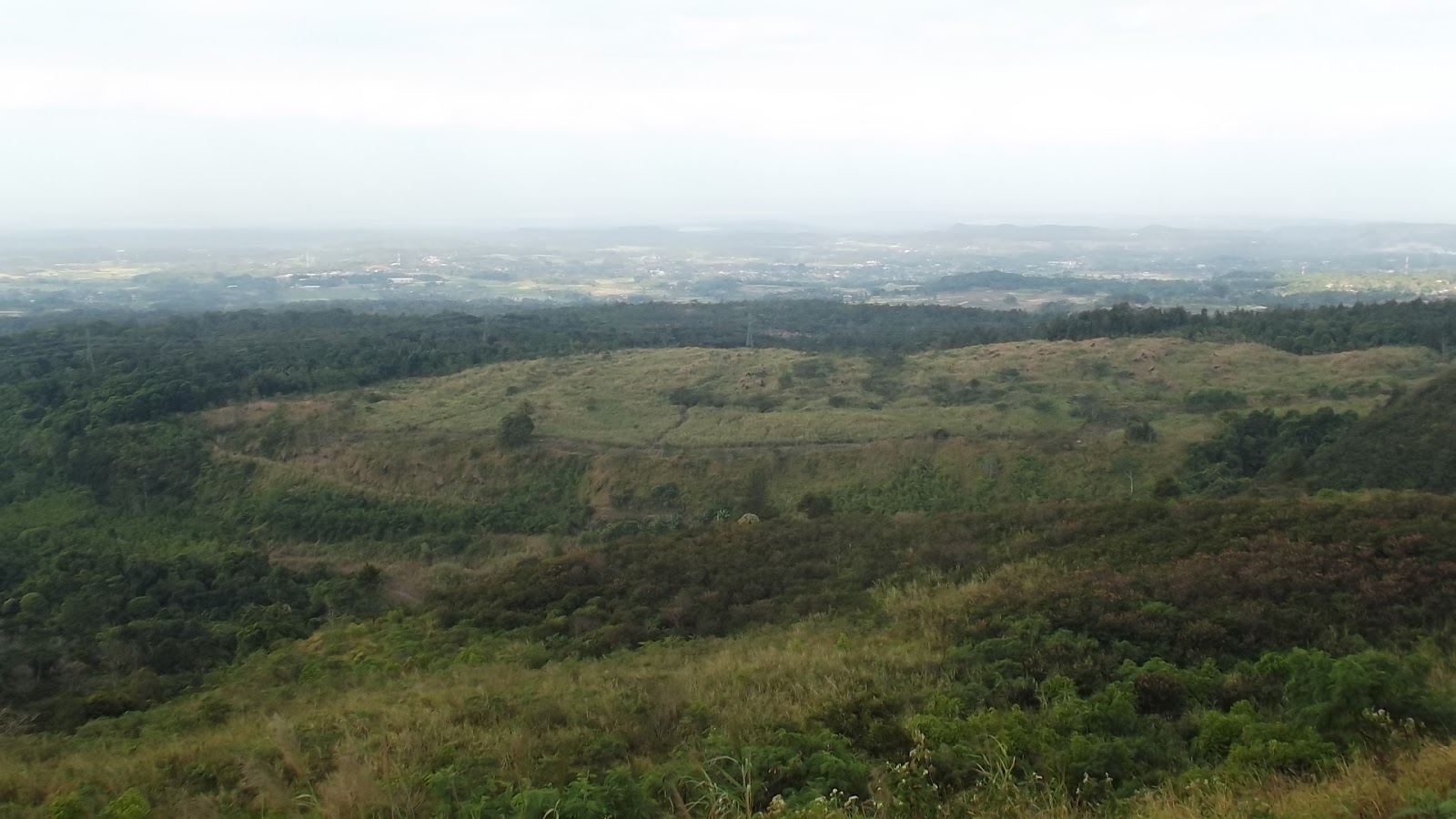 Pemandangan dari Bukit Lambosir Kuningan