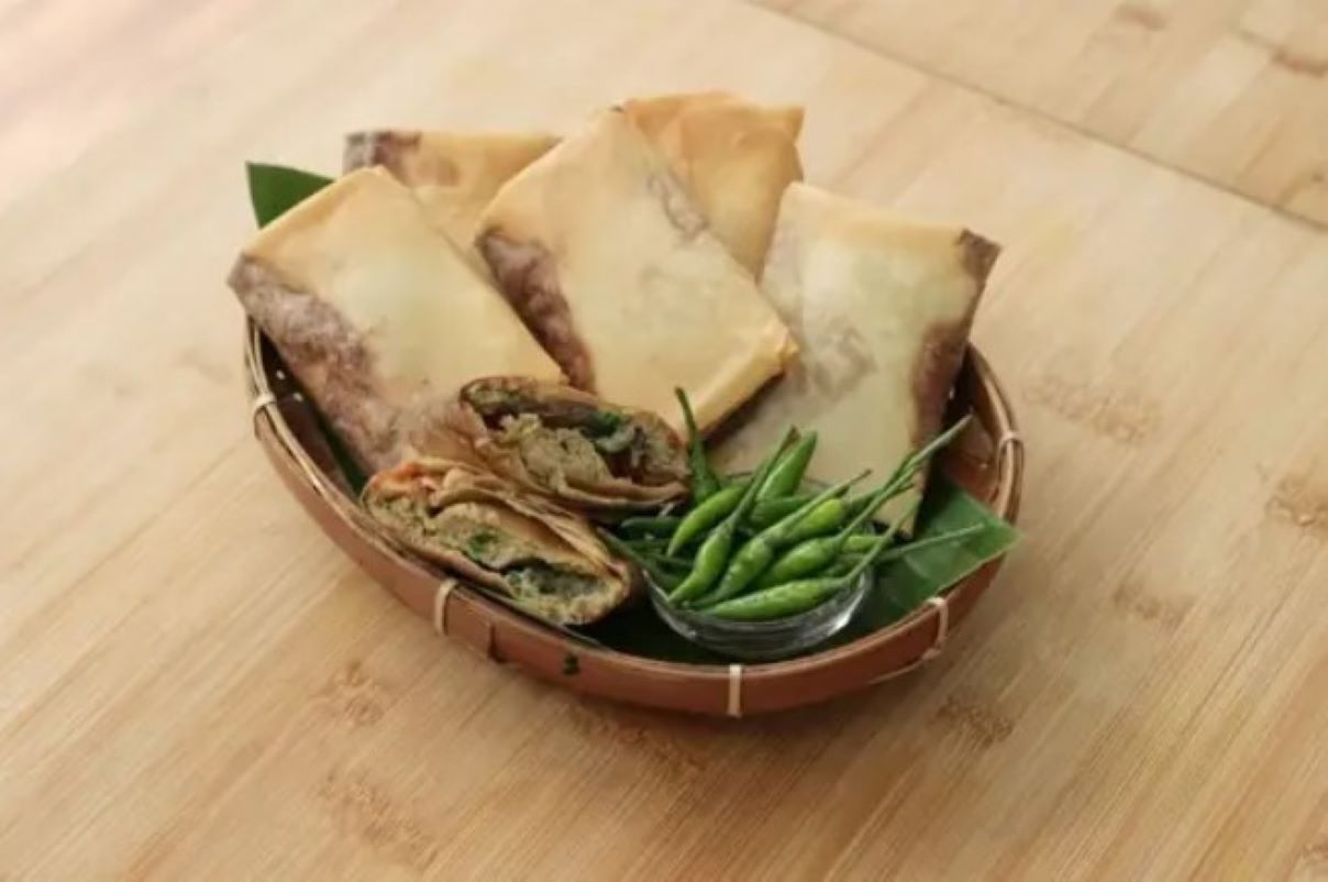 Martabak telur daging kecap yang mudah dibuat. (Cookpad)