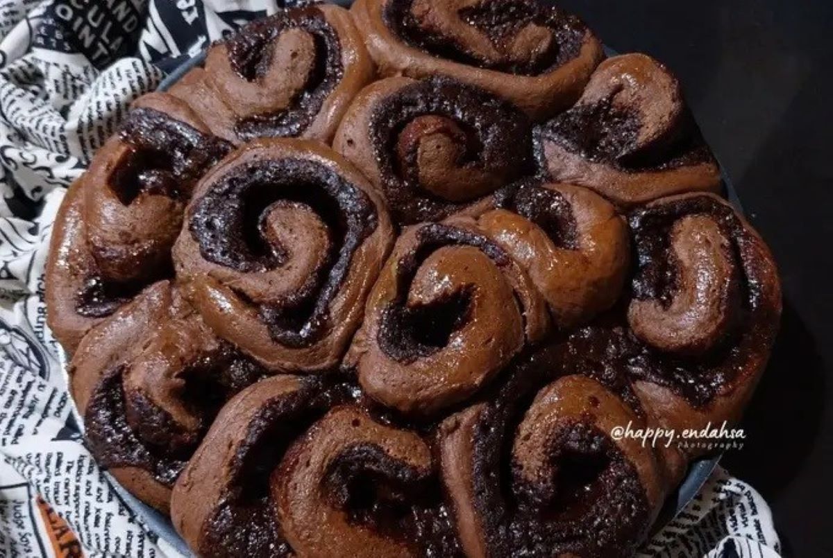 Choco Cinnamon Roll. (Cookpad.com/@happy_endahsa)