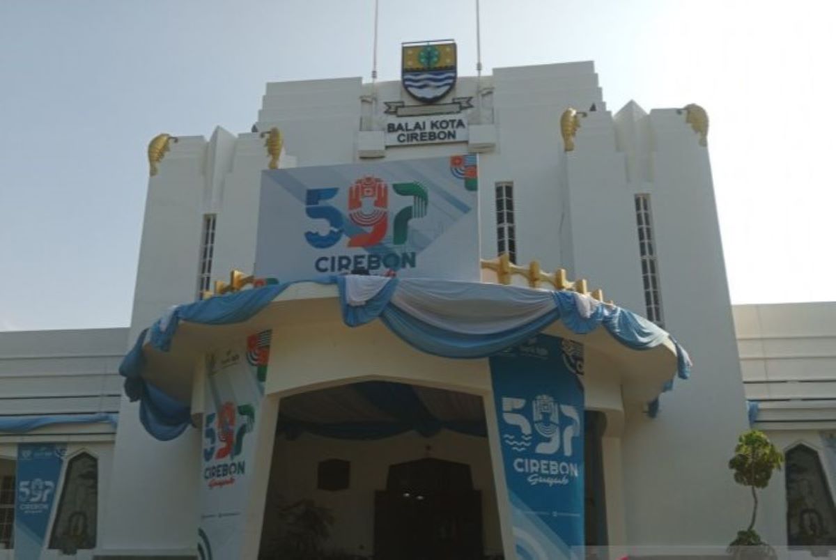 Kantor Pemerintah Kota Cirebon. (Fathnur Rohman/Antara)