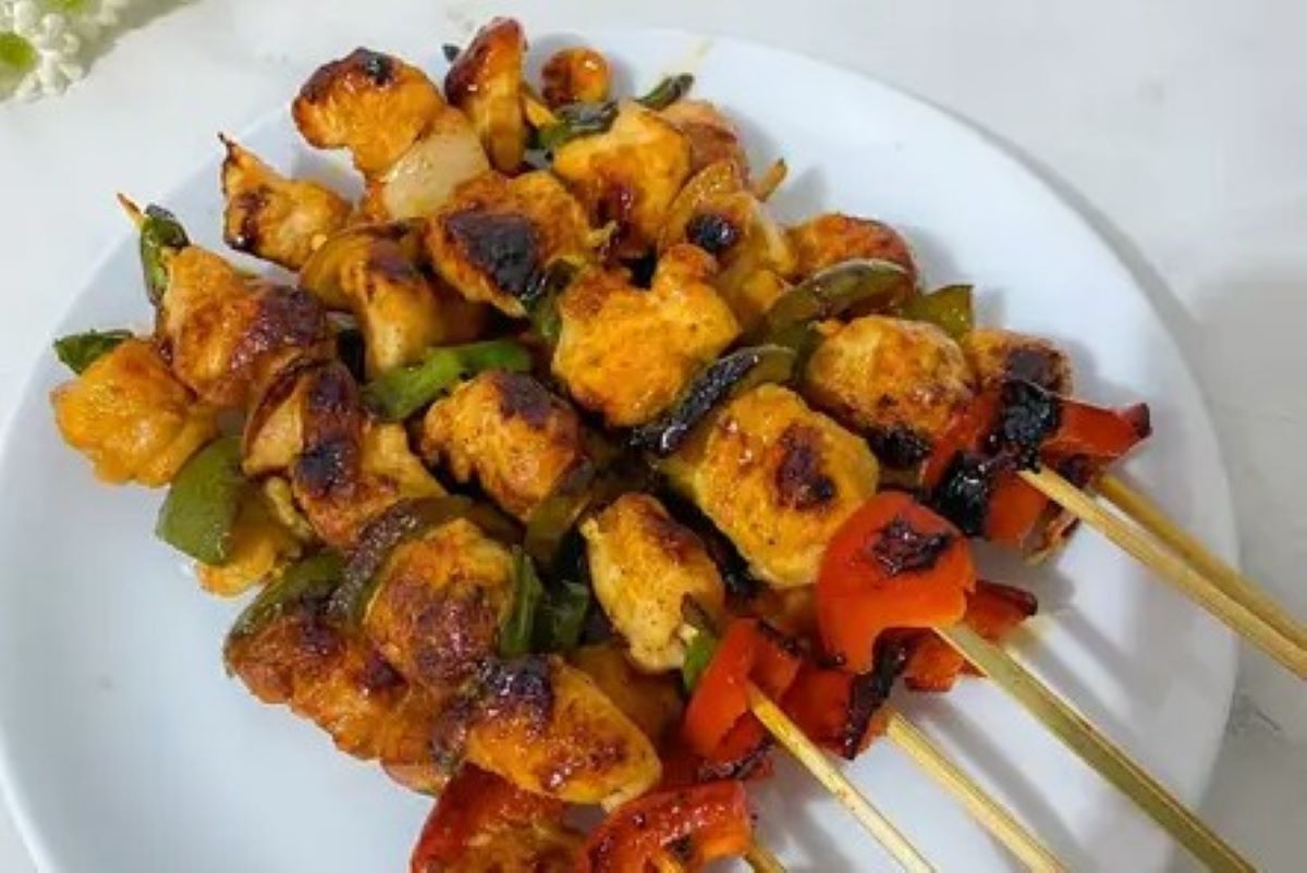 Dakkochi sate bakar ala korea yang menggiurkan. (Cookpad)