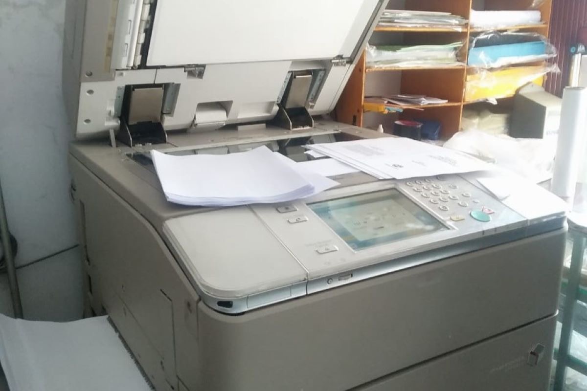 Gambar mesin atau alat untuk melakukan fotocopy