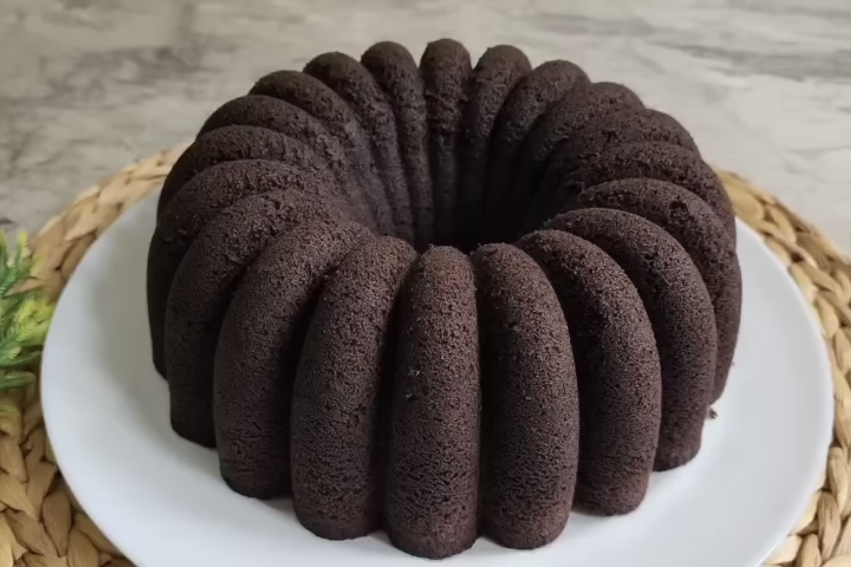 Brownies ketan hitam kukus