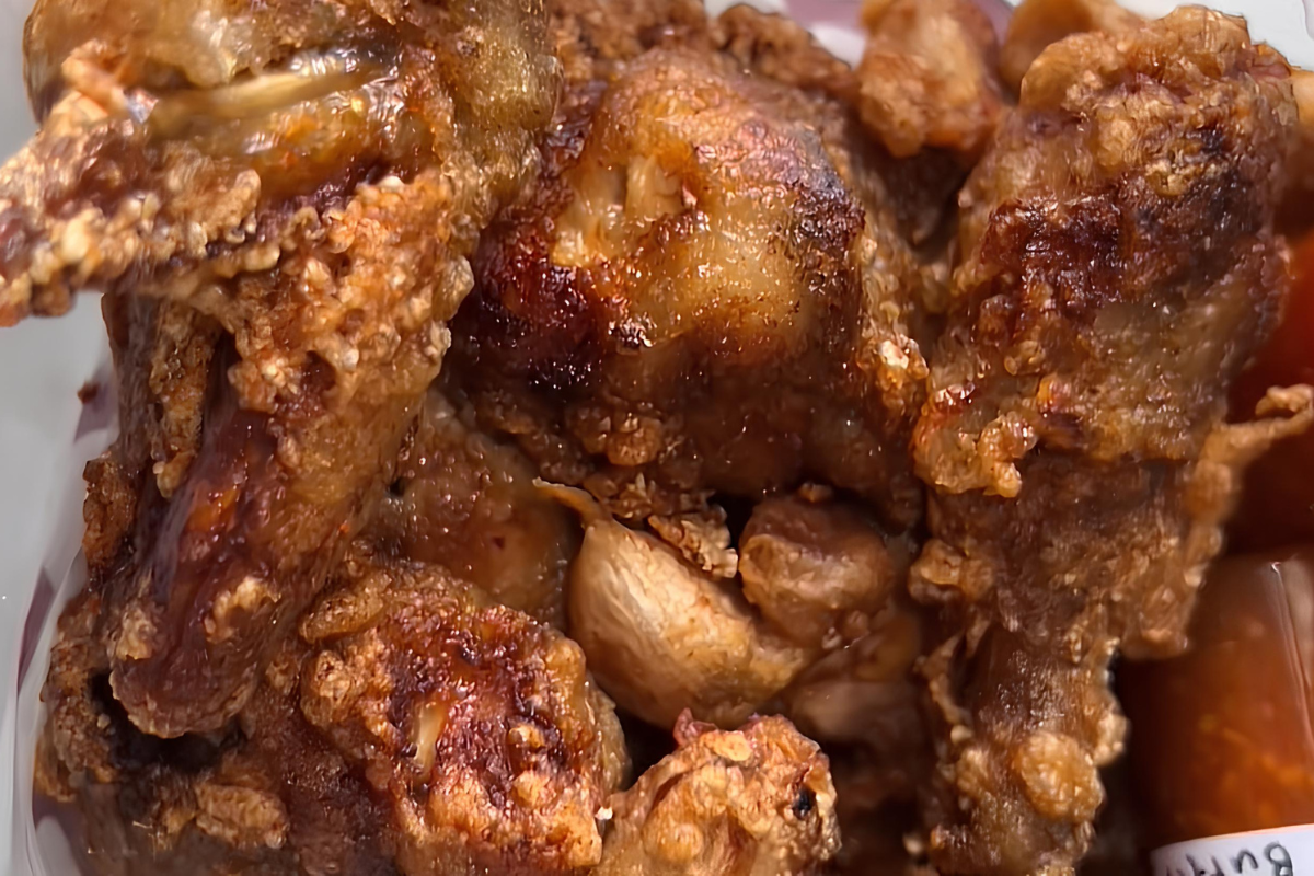 Ayam goreng bawang putih viral ala @itsfridays.