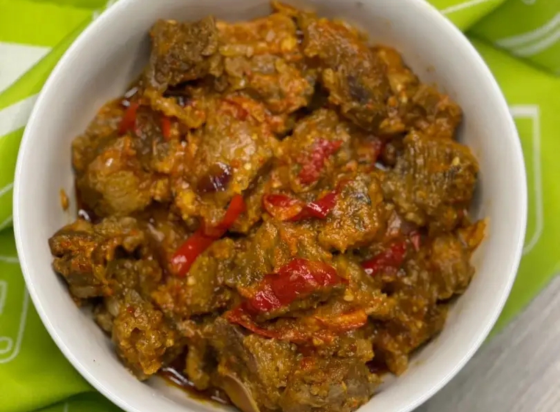 Sambal Goreng Daging khas Cirebon