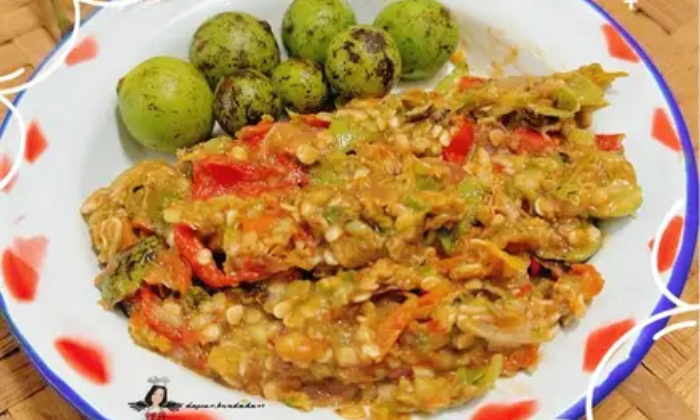 Sambal gandaria yang pedas dan segar