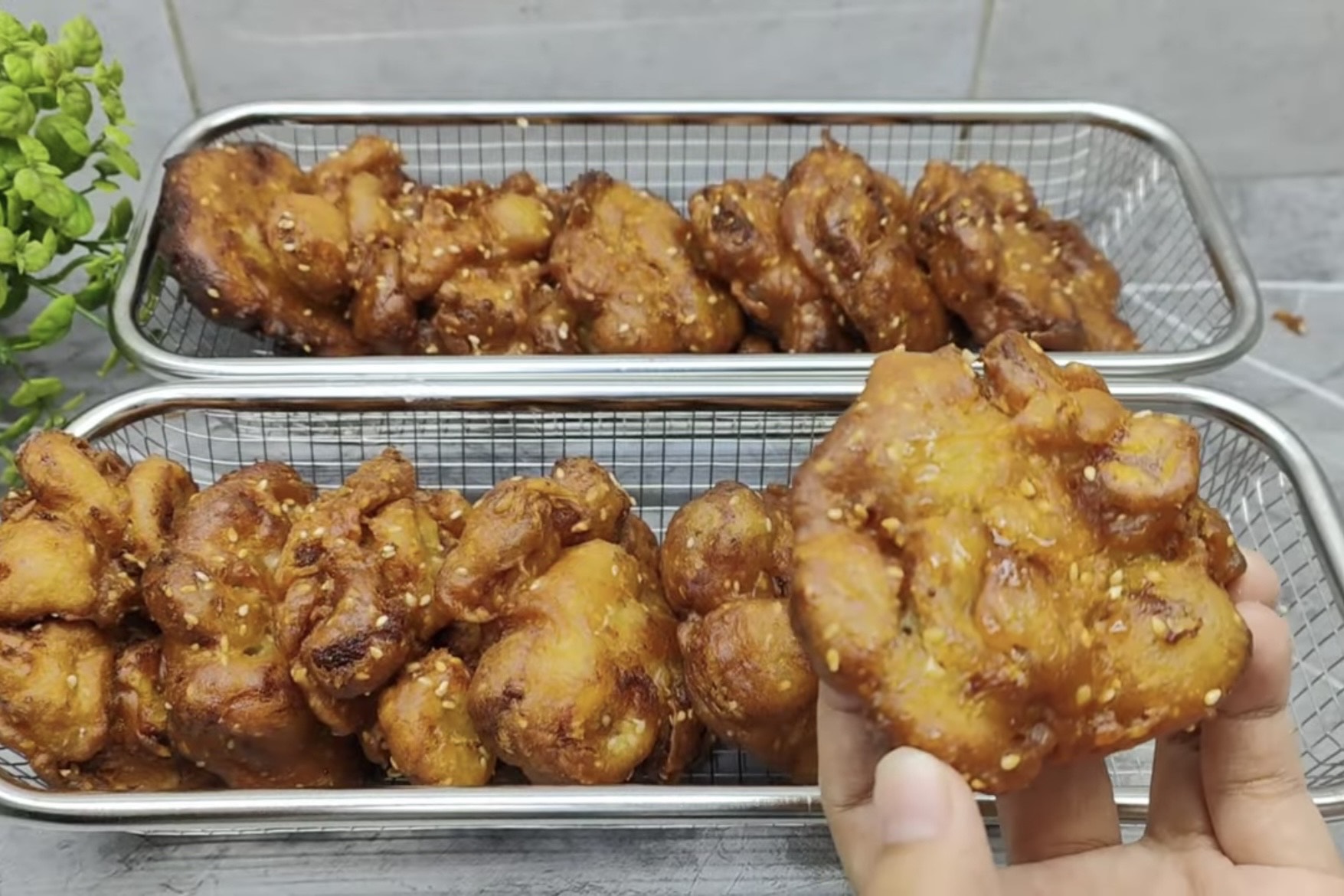 Pisang goreng madu cripsy