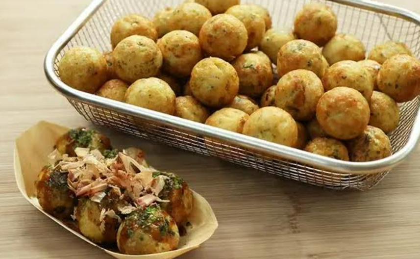 Takoyaki street food Jepang yang mudah dibuat di rumah