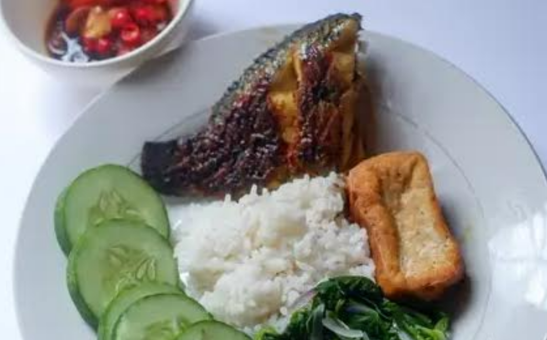 Nila bakar teflon yang menggugah selera