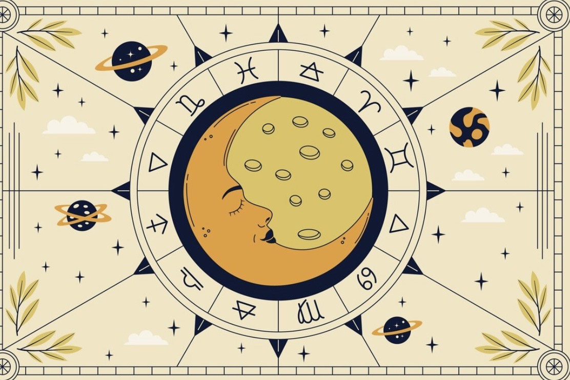 Ilustrasi zodiak paling santai dan mudah bergaul