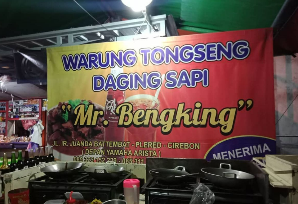 Warung Tongseng Mr. Bengking di Cirebon
