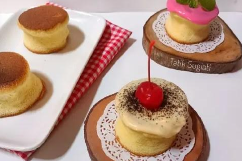 Hidangan dari japanese souffle pancake