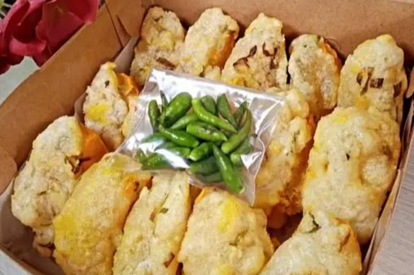 Sajian tahu aci crispy