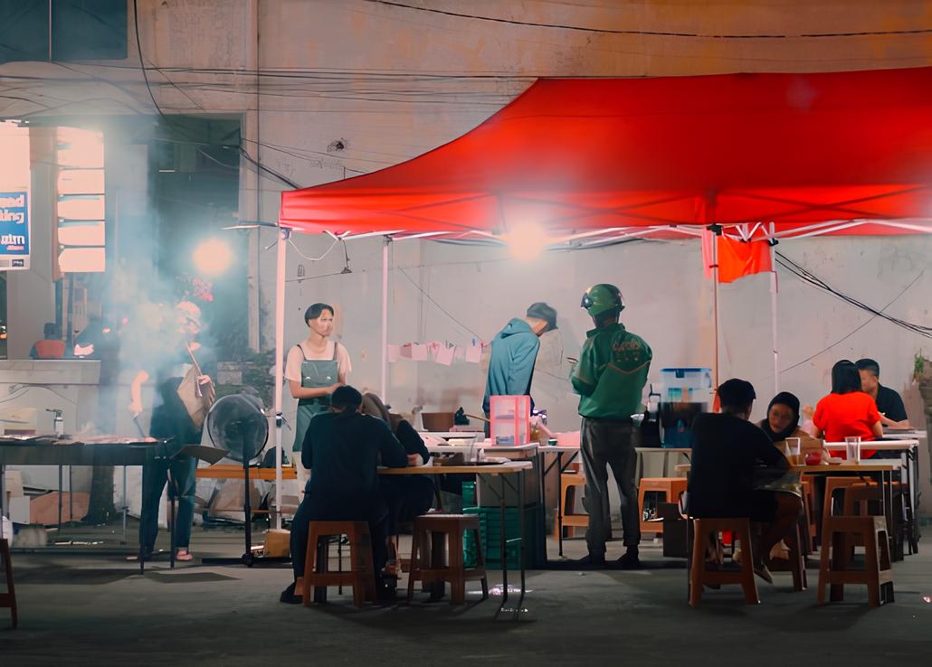 Gudang Oyster, Area Parkiran GTC
