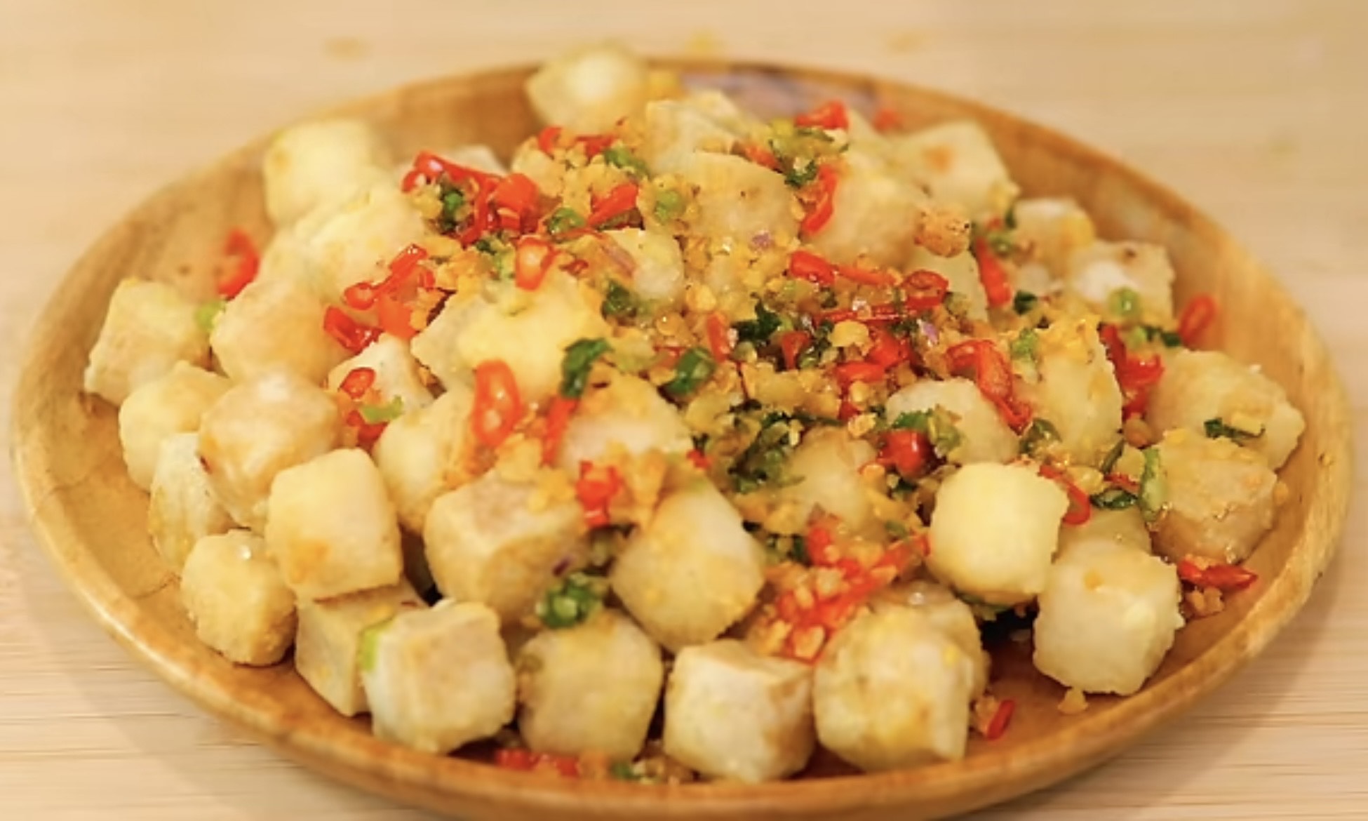 Resep tahu cabai garam renyah gurih