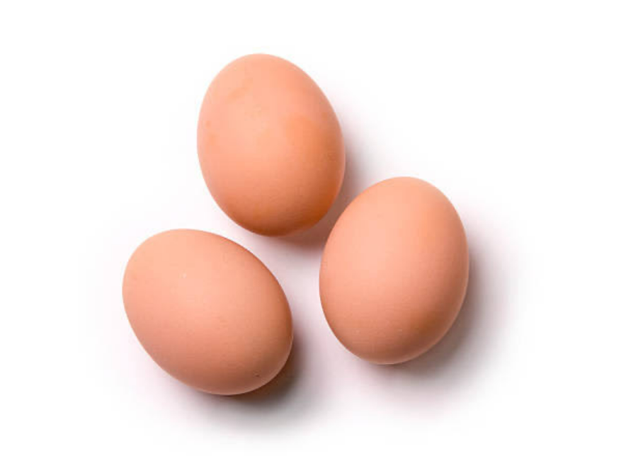 Ilustrasi telur yang tinggi protein