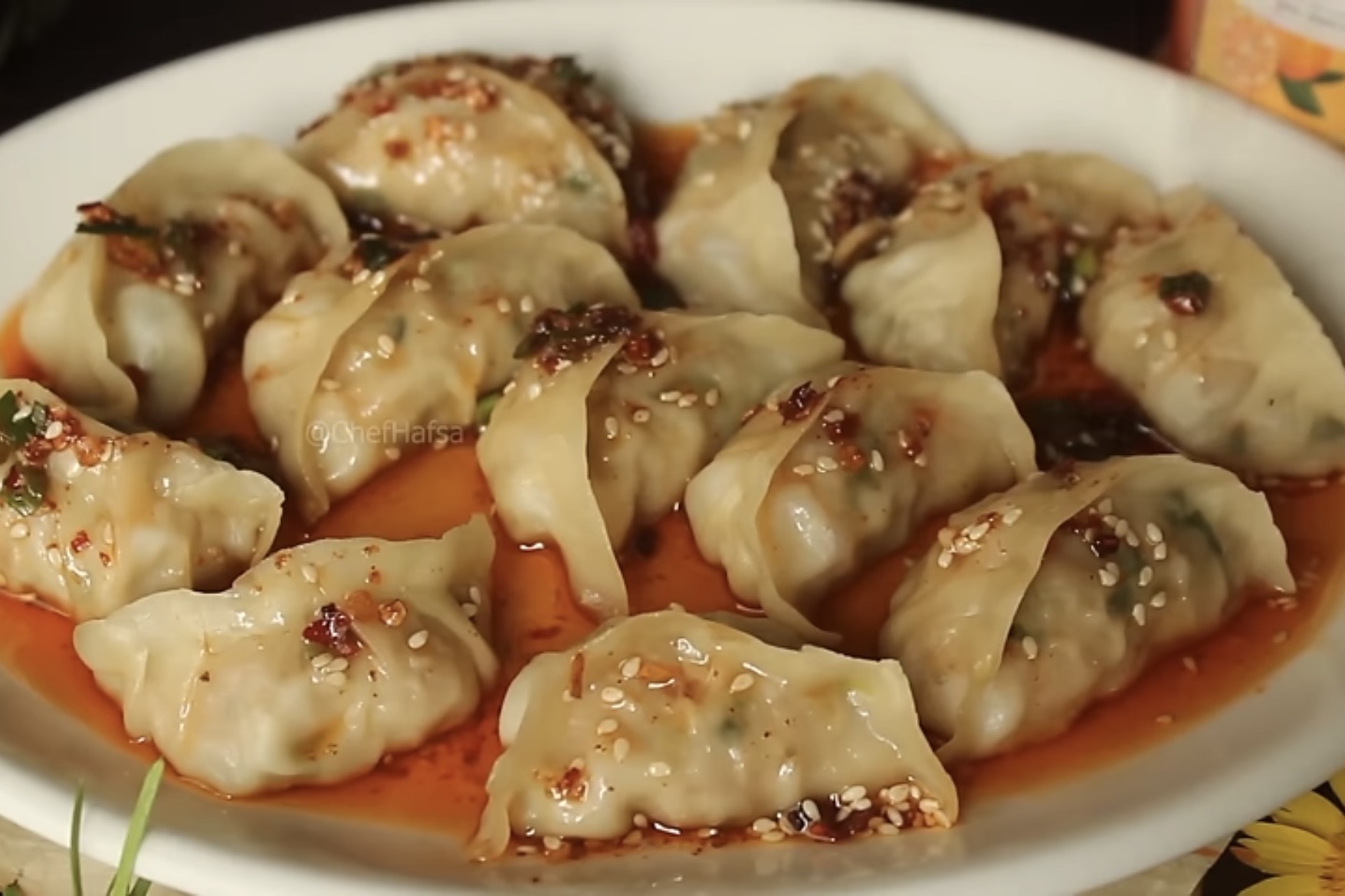 Resep pangsit chili oil