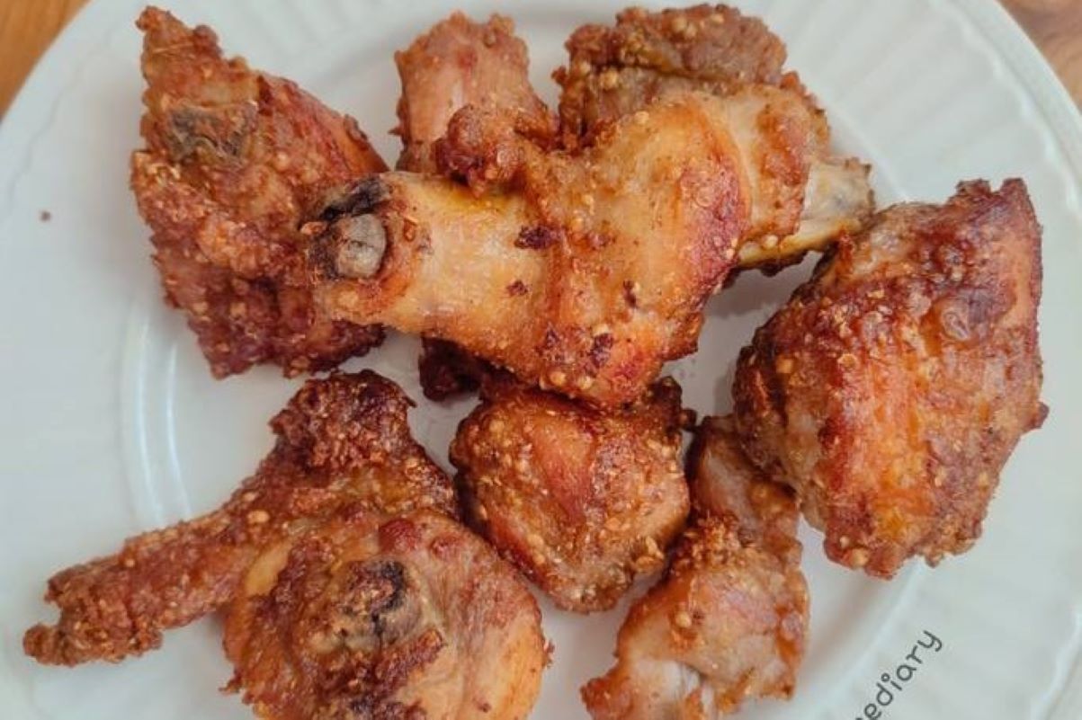 Ayam goreng ketumbar. (cookpad.com)