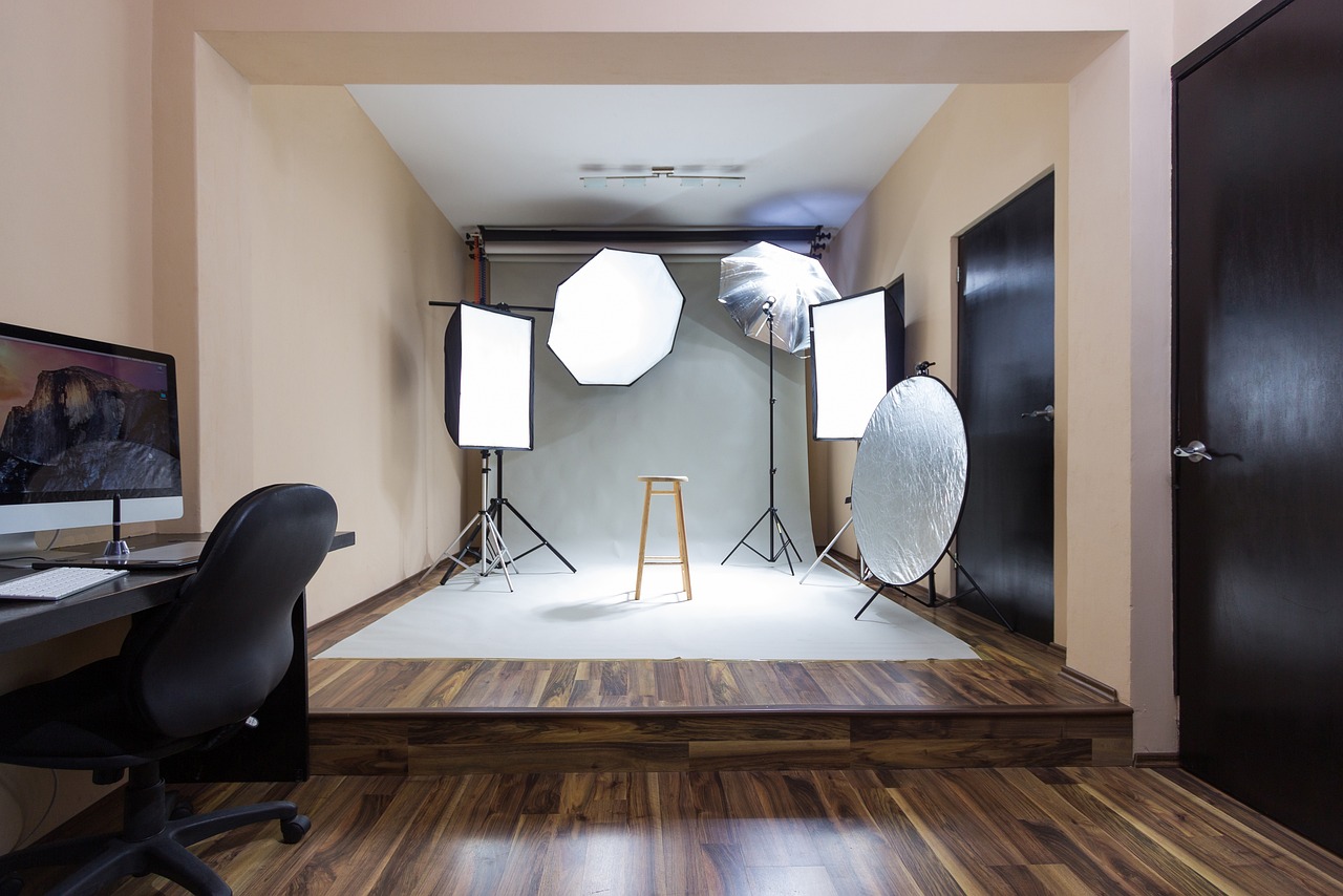 llustrasi studio foto