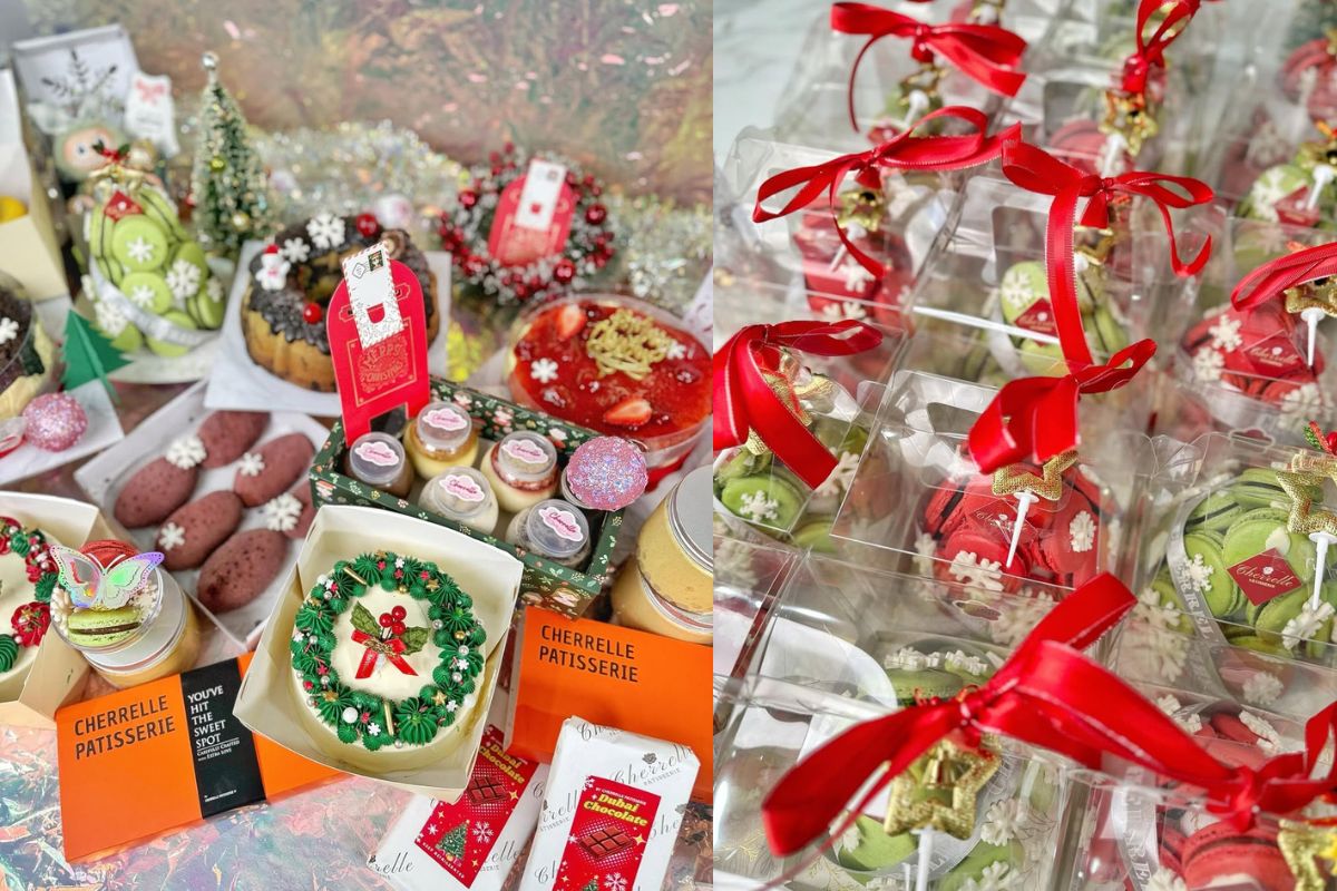 Ilustrasi hampers Natal