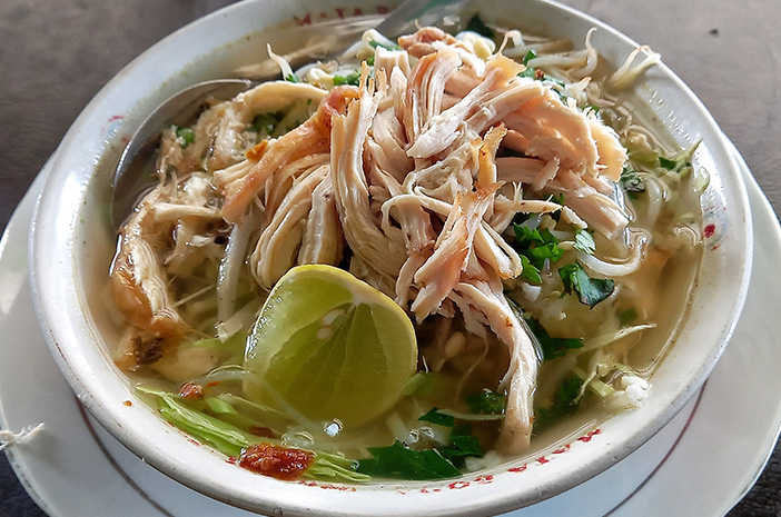 Ilustrasi lezatnya masakan soto di Majalengka