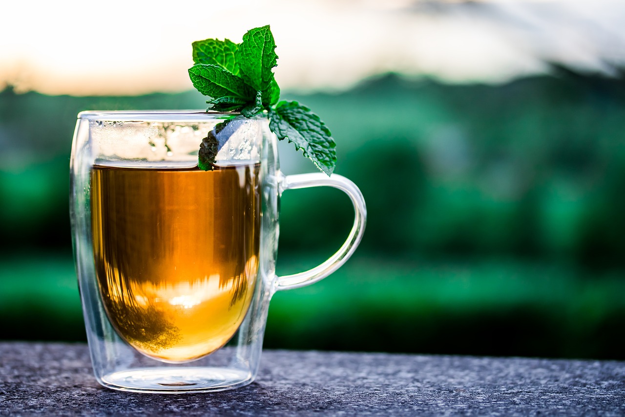 Spearmint tea