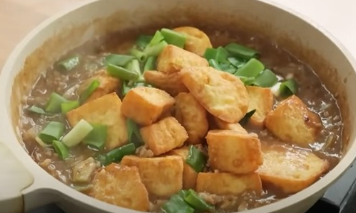Sapo tahu ayam cincang