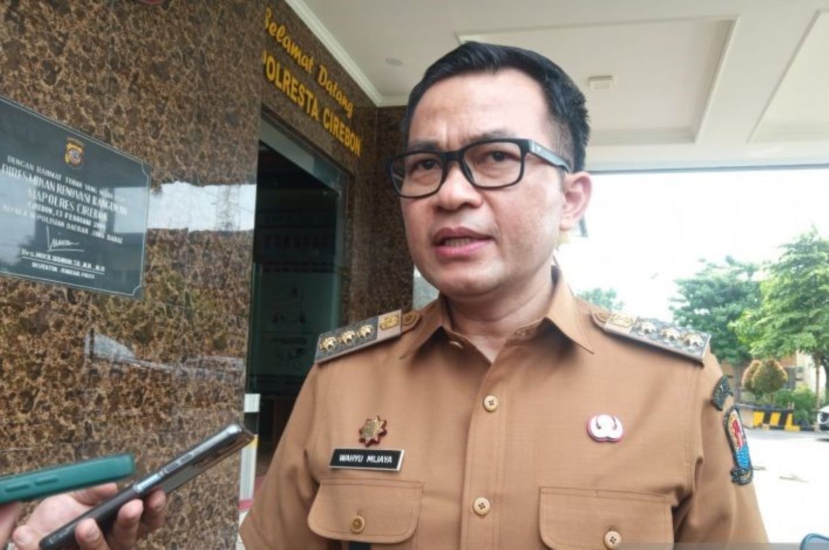 Pj Bupati Cirebon Wahyu Mijaya. (Fathnur Rohman/Antara)