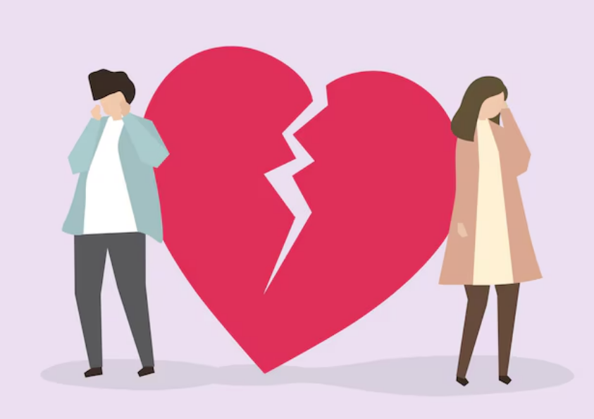 Ilustrasi putus cinta