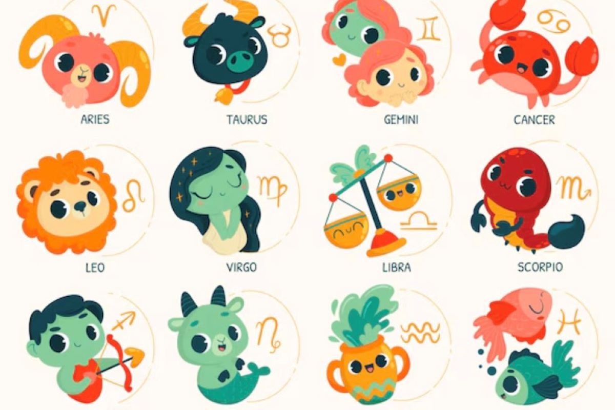 Ilustrasi zodiak yang punya bakat luar biasa. (freepik)