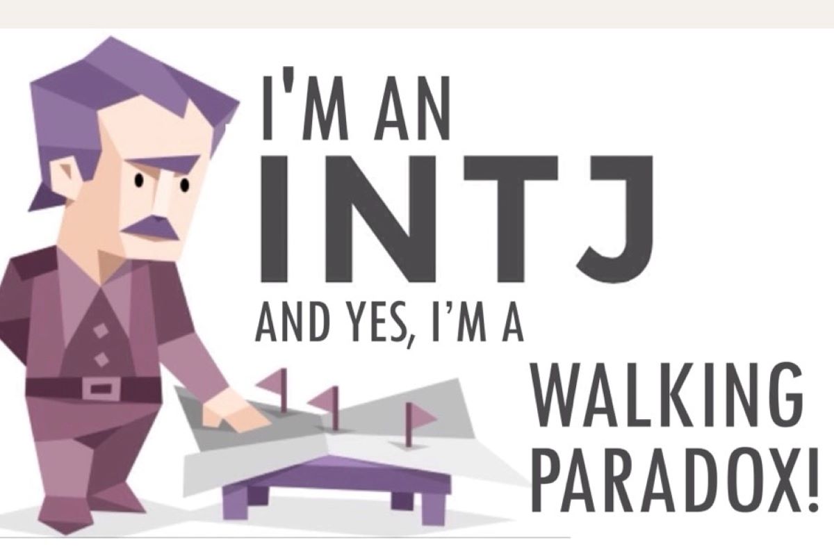 Ilustrasi kepribadian INTJ. (thebeautifulchaos.blog)