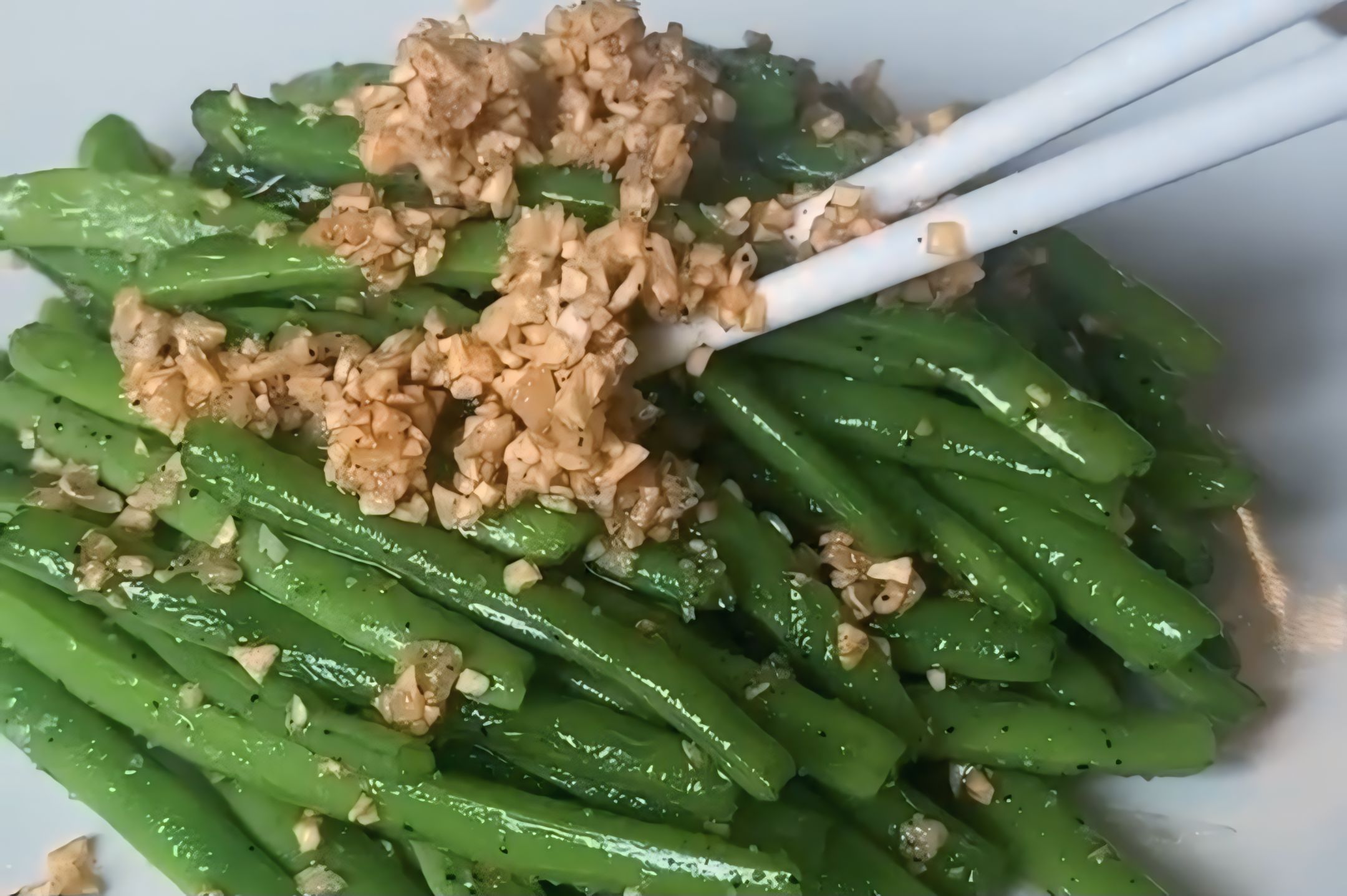Resep buncis bawang putih ala Michele Alex