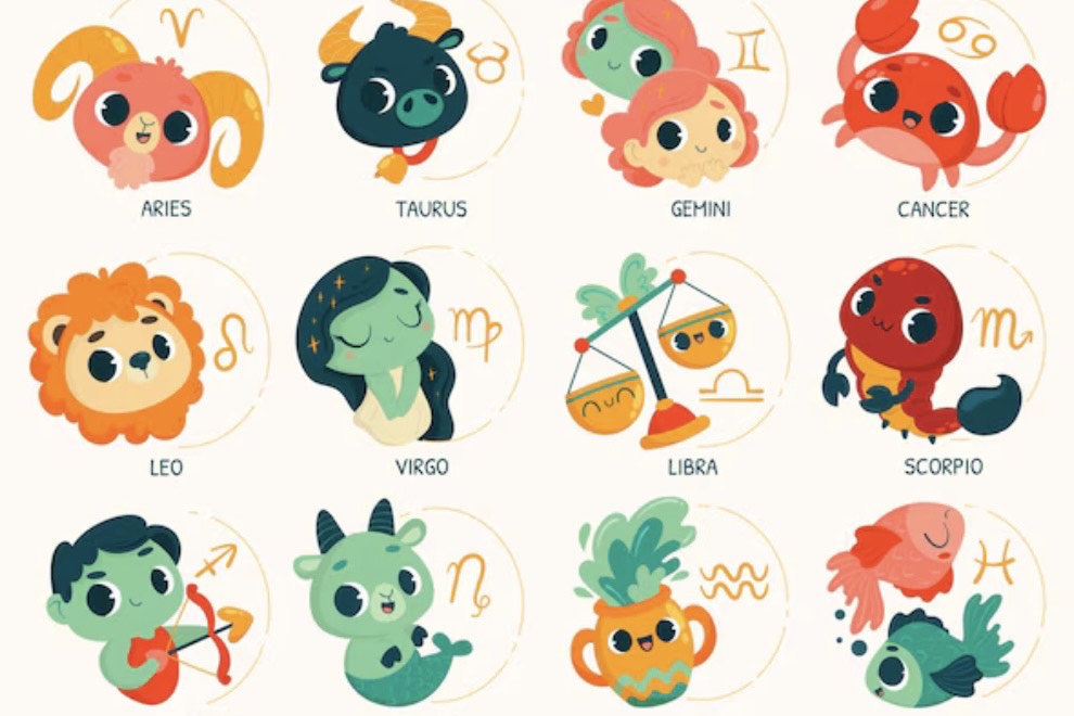 Ilustrasi zodiak yang paling mudah beradaptasi