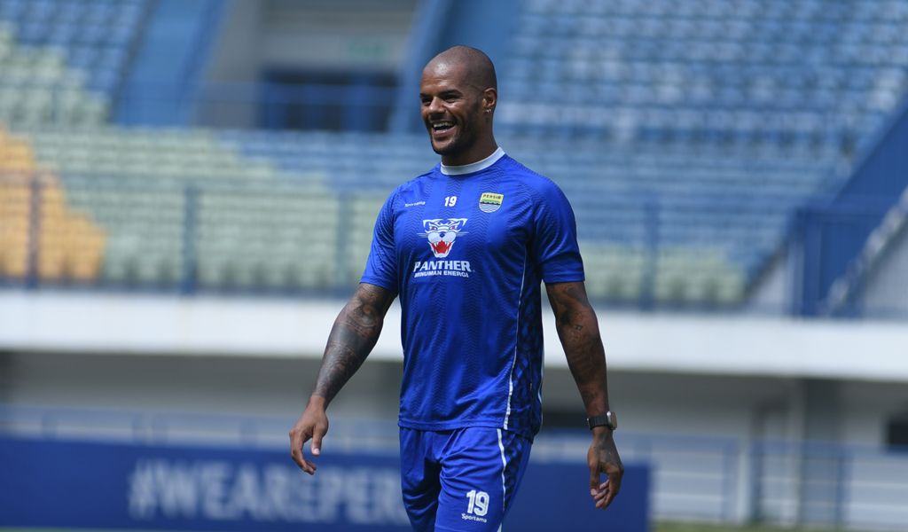 David da Silva, striker Persib Bandung. (persib.co.id)