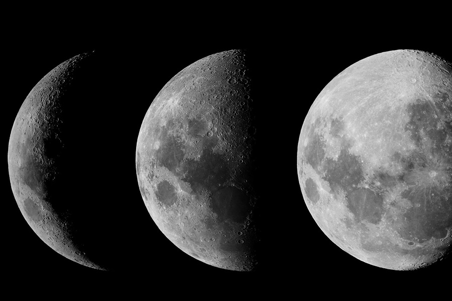 Ilustrasi fase bulan