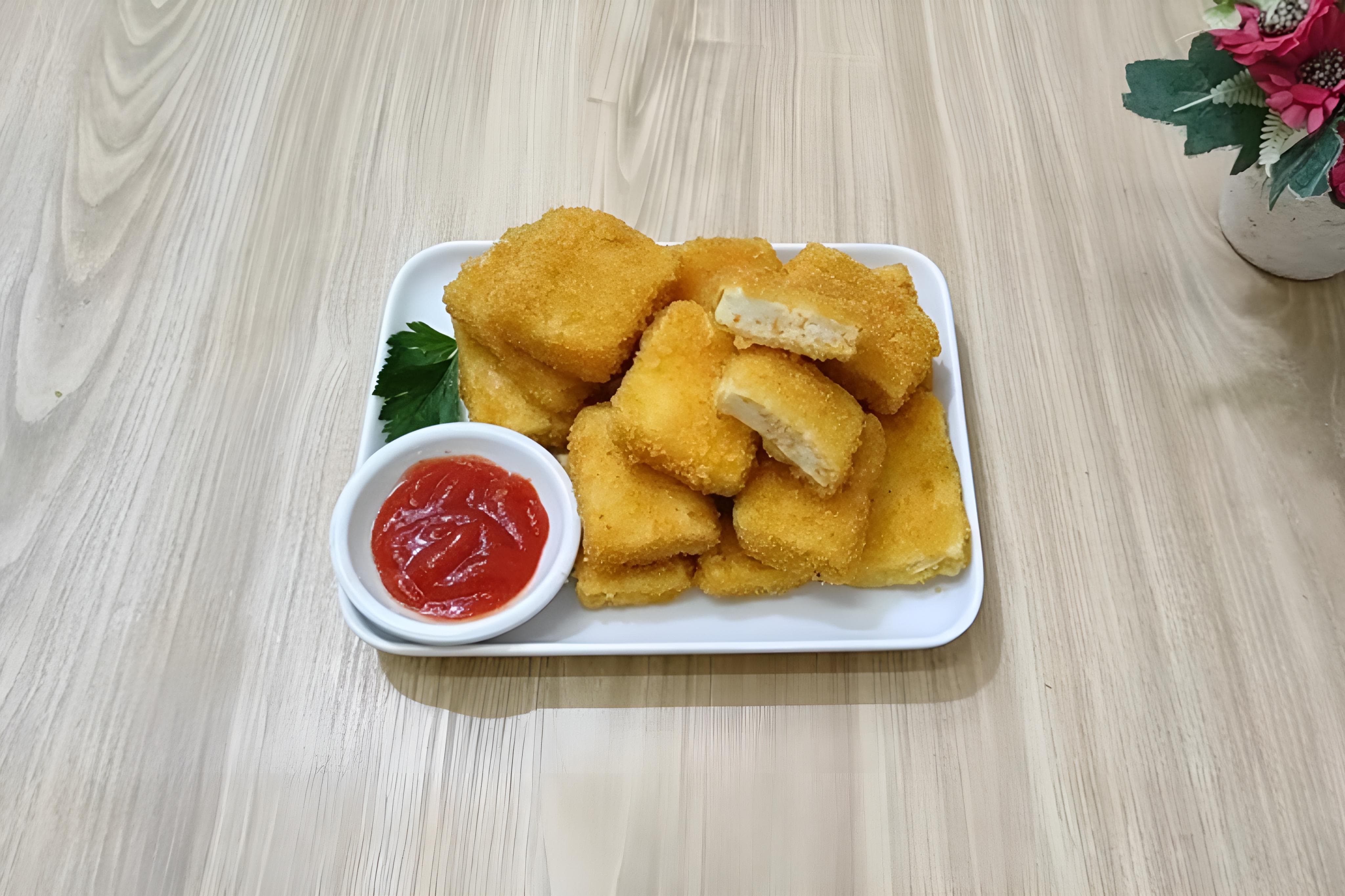 Nugget putih telur (Dok. YouTube Dapur Dessy)
