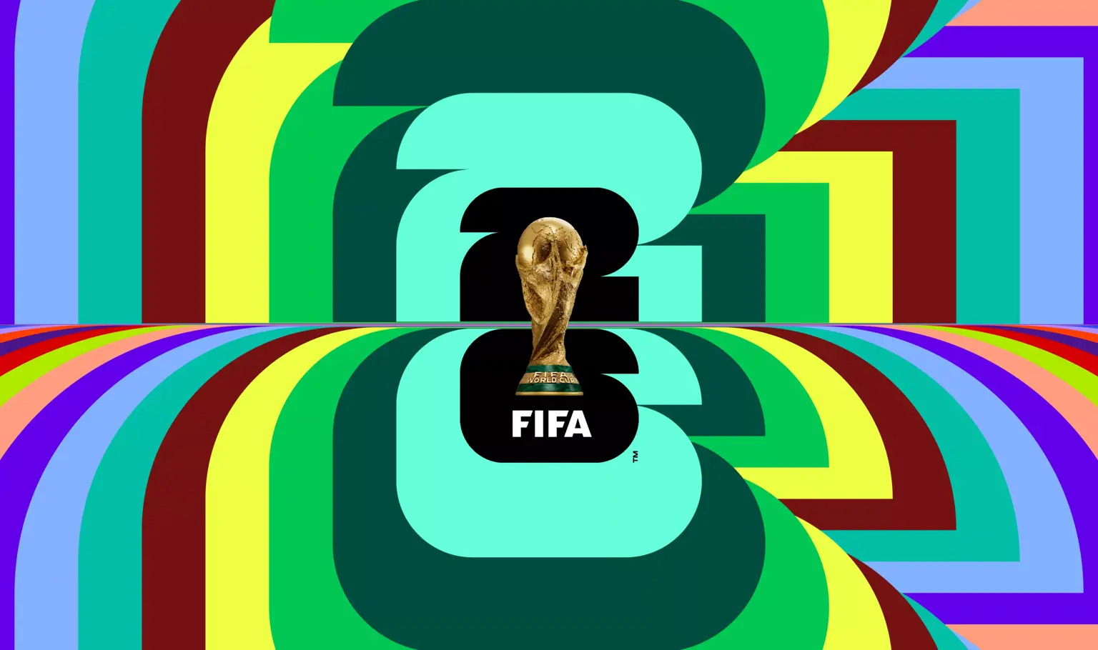 Logo dan visual resmi Piala Dunia 2026 (Dok. fifa.com)