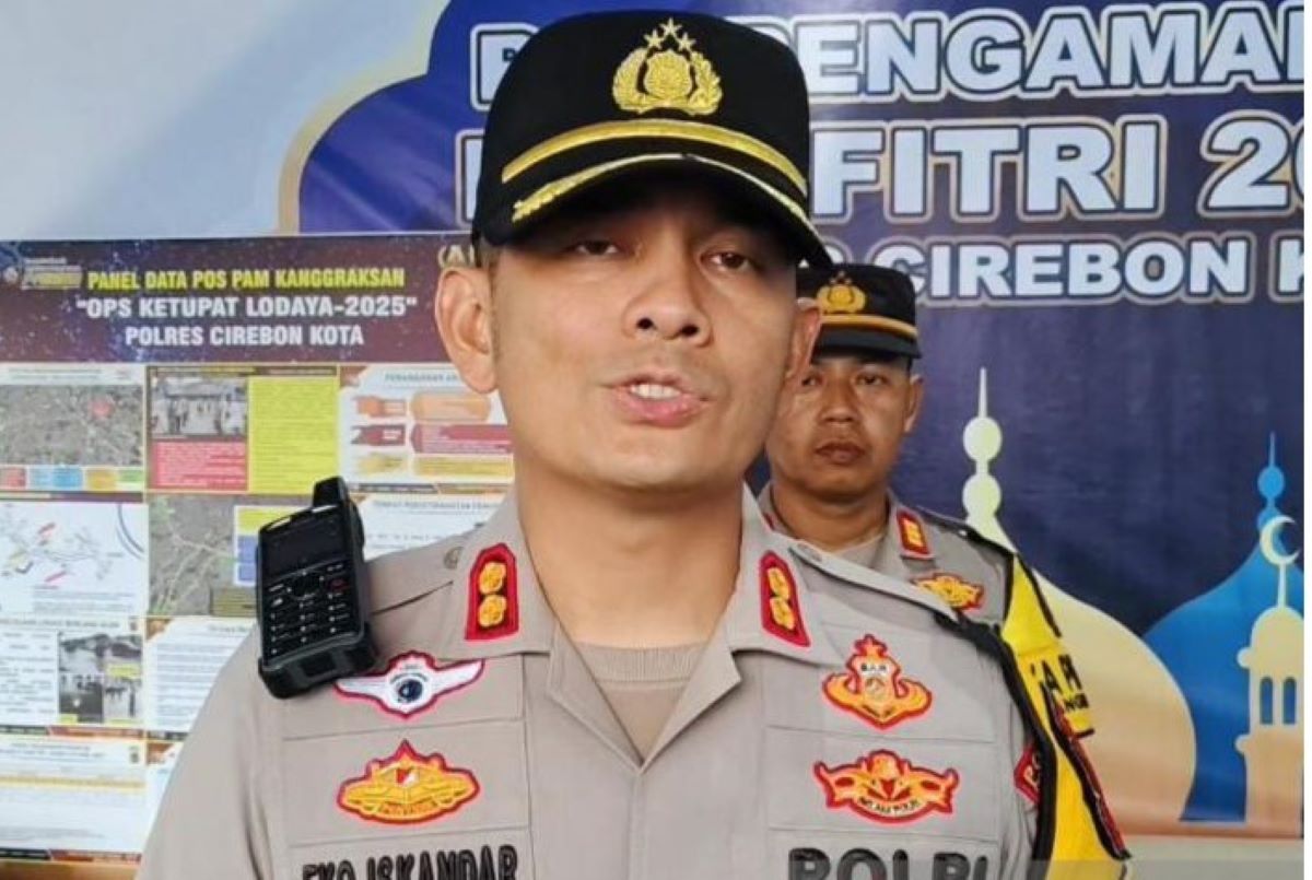 Kepala Polres Cirebon Kota AKBP Eko Iskandar. (Fathnur Rohman/Antara)