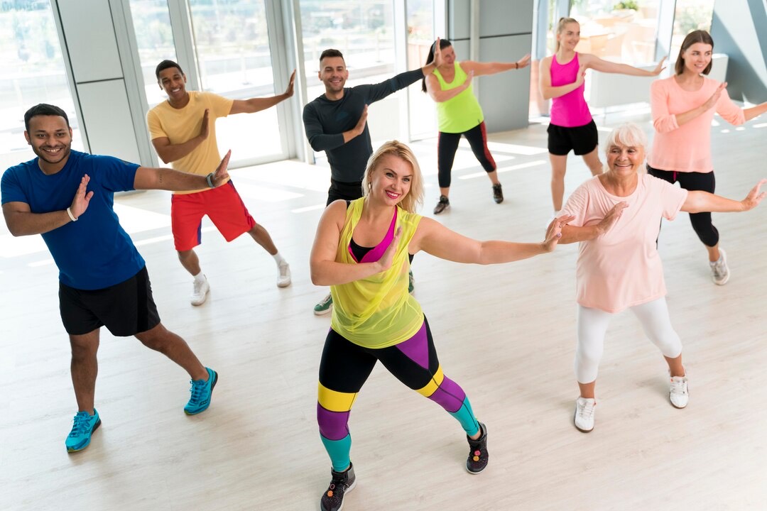 Ilustrasi kelas zumba (Dok. Freepik)