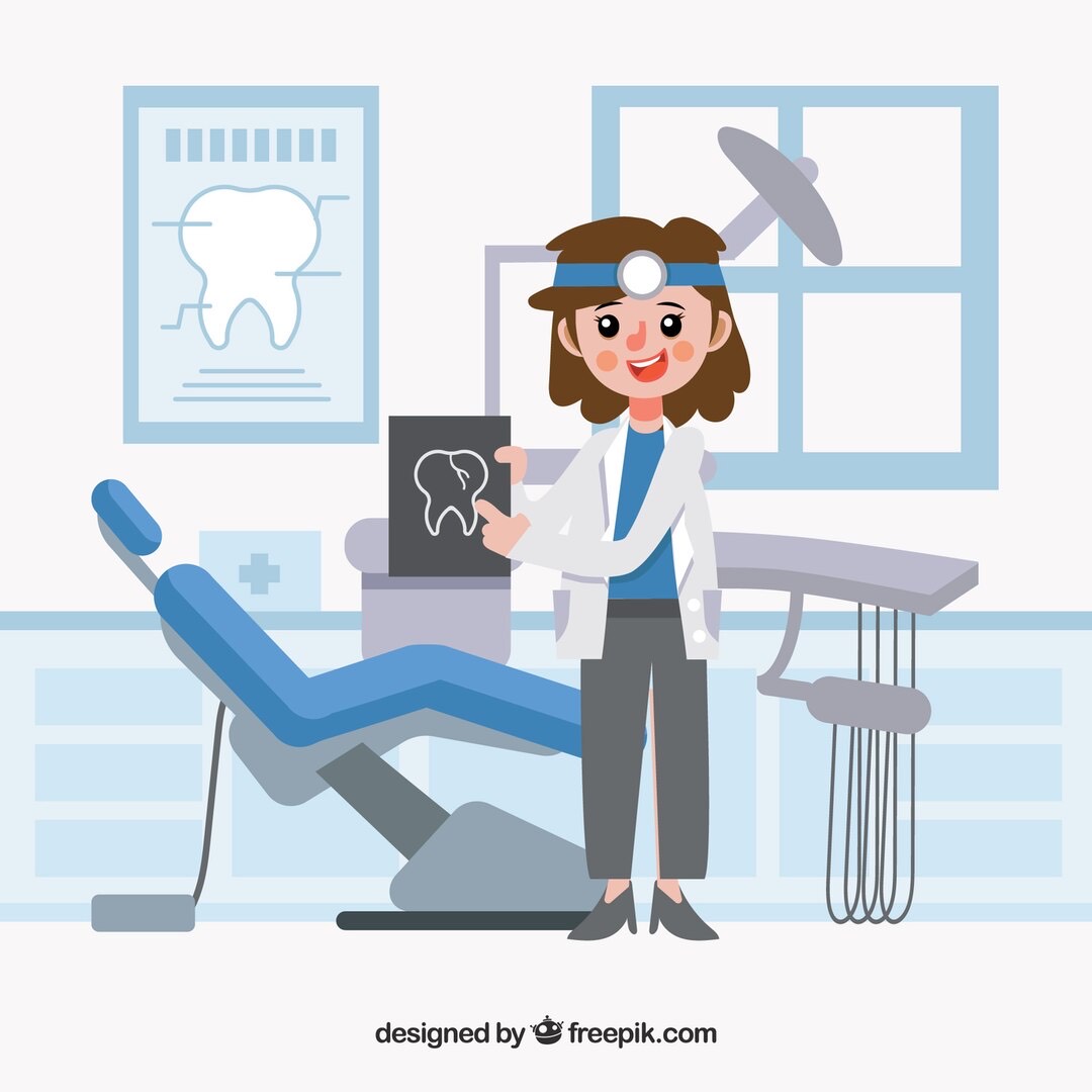 Ilustrasi dokter gigi (Dok. Freepik)