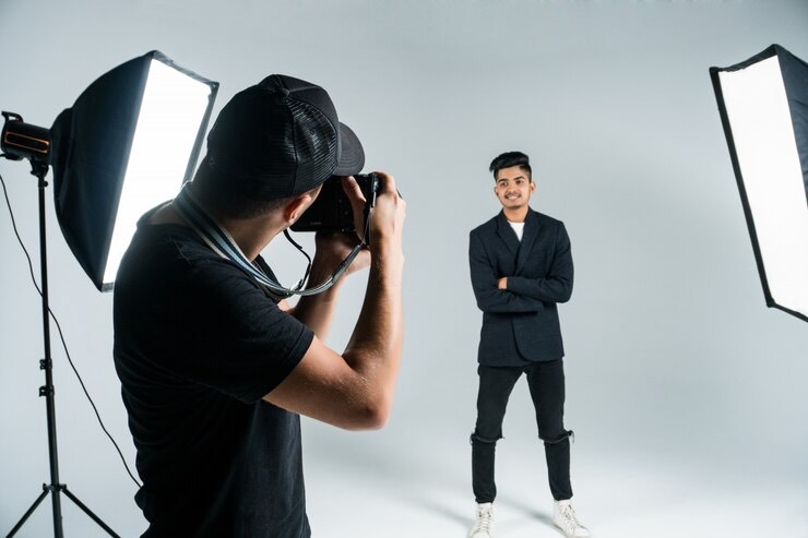 Ilustrasi studio foto. (Freepik)