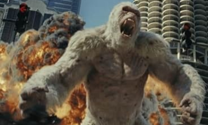 Cuplikan Film Rampage. (IMDb)