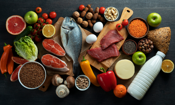 Ilustrasi makanan tinggi protein. (Freepik)