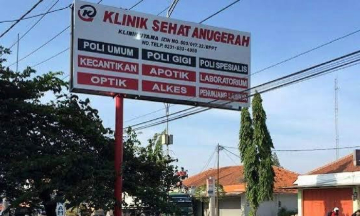 Klinik Utama Sehat Anugerah di Cirebon. (Facebook)