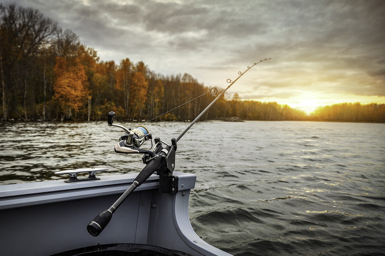 Ilustrasi tempat mancing. (Pixabay)